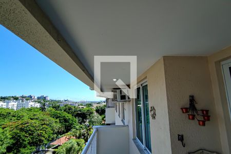 varanda de apartamento para alugar com 3 quartos, 81m² em Taquara, Rio de Janeiro