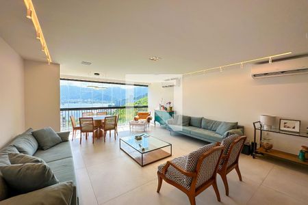 Sala 01 de apartamento à venda com 4 quartos, 324m² em Lagoa, Rio de Janeiro