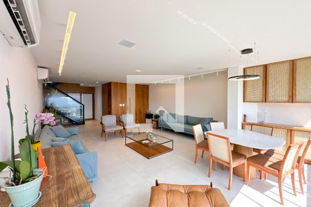 Sala 01 de apartamento à venda com 4 quartos, 324m² em Lagoa, Rio de Janeiro