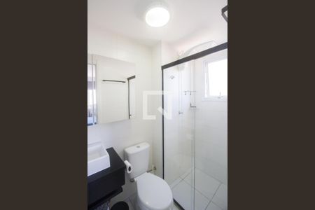 Banheiro de apartamento para alugar com 1 quarto, 31m² em Vila das Belezas, São Paulo