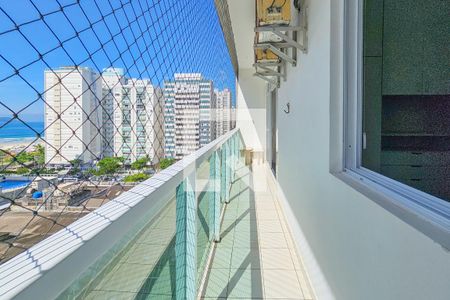 Varanda de apartamento para alugar com 2 quartos, 70m² em Centro, Guarujá