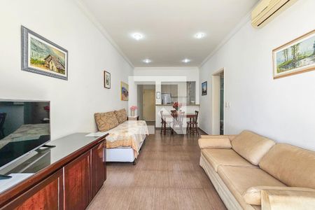 Sala de apartamento para alugar com 2 quartos, 70m² em Centro, Guarujá