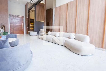 sala de estar de casa de condomínio à venda com 4 quartos, 320m² em Alphaville, Nova Lima