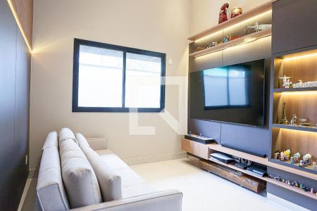 slaa de tv de casa de condomínio à venda com 4 quartos, 320m² em Alphaville, Nova Lima