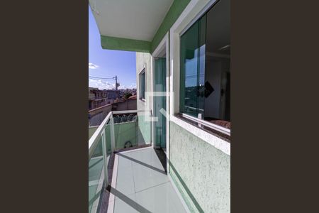 Varanda da sala 1 de casa à venda com 5 quartos, 144m² em Piratininga (venda Nova), Belo Horizonte