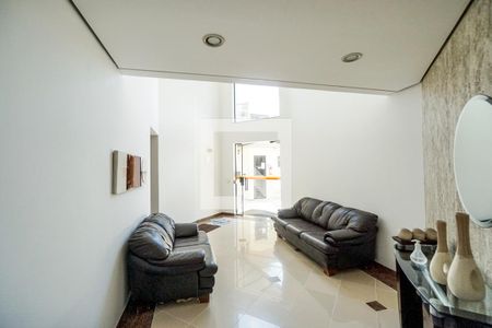 Apartamento à venda com 90m², 3 quartos e 3 vagasHall social