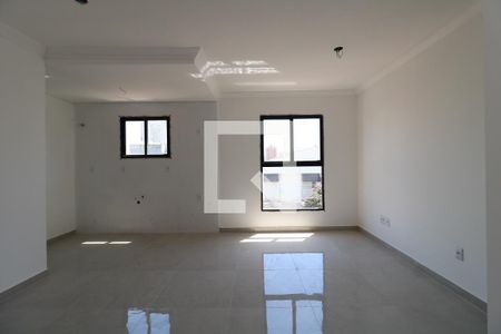 Sala de apartamento à venda com 2 quartos, 54m² em Jardim Bela Vista, Santo André