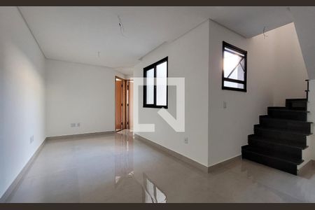 Sala de apartamento à venda com 2 quartos, 84m² em Jardim Bela Vista, Santo André