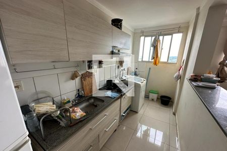 Cozinha - Lavanderia de apartamento para alugar com 2 quartos, 48m² em Condomínio Mirante Sul, Ribeirão Preto
