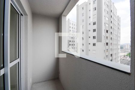 Varanda da Sala de apartamento para alugar com 1 quarto, 27m² em Vila das Bandeiras, Guarulhos