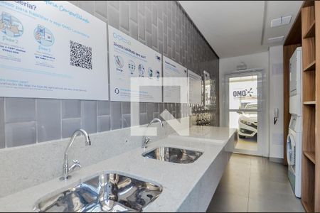 Apartamento para alugar com 27m², 1 quarto e sem vagaLavanderia