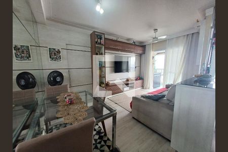 Sala  de apartamento à venda com 1 quarto, 45m² em Fazenda Morumbi, São Paulo