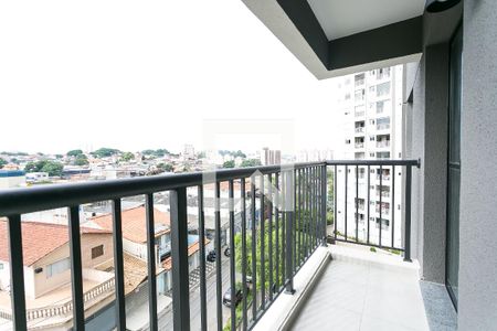 Varanda da Sala de apartamento para alugar com 2 quartos, 44m² em Umarizal, São Paulo