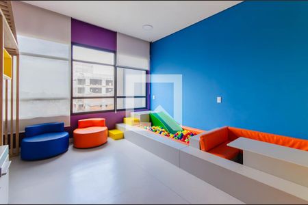 Área comum - Brinquedoteca de apartamento para alugar com 1 quarto, 37m² em Vila Mariana, São Paulo