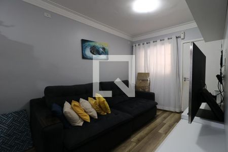 Sala de casa de condomínio à venda com 4 quartos, 212m² em Vila Sao Pedro, Santo André