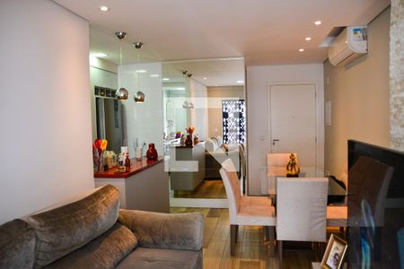 Sala  de apartamento à venda com 2 quartos, 63m² em Osvaldo Cruz, São Caetano do Sul