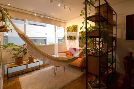 Sala de apartamento para alugar com 2 quartos, 80m² em Paraíso, São Paulo