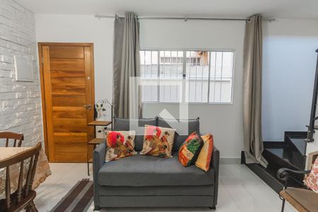 Sala de casa de condomínio à venda com 2 quartos, 69m² em Vila Dom Pedro Ii, São Paulo