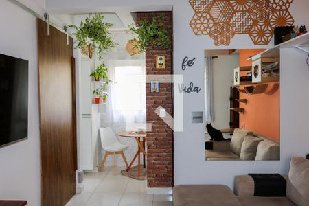 Sala de apartamento à venda com 2 quartos, 73m² em Nova Gerti, São Caetano do Sul