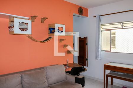 Sala de apartamento à venda com 2 quartos, 73m² em Nova Gerti, São Caetano do Sul