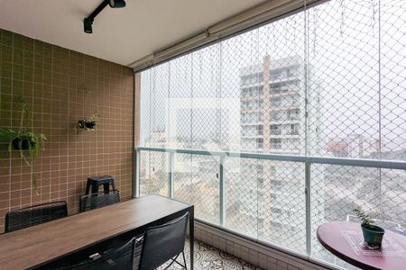 Varanda de apartamento à venda com 3 quartos, 102m² em Baeta Neves, São Bernardo do Campo