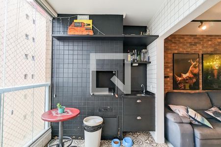 Varanda de apartamento à venda com 3 quartos, 102m² em Baeta Neves, São Bernardo do Campo