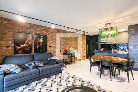 Sala de apartamento à venda com 3 quartos, 102m² em Baeta Neves, São Bernardo do Campo