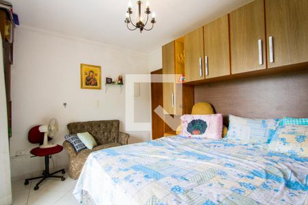 Quarto 1 - Suíte de apartamento à venda com 3 quartos, 158m² em Parque Gerassi, Santo André