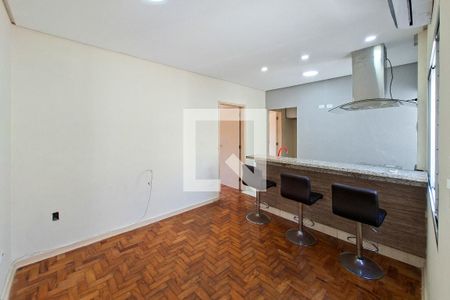 Sala de apartamento para alugar com 2 quartos, 50m² em Canto do Forte, Praia Grande