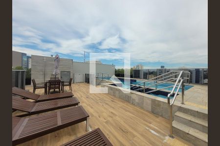 Área comum - Piscina de apartamento para alugar com 1 quarto, 40m² em Cambuí, Campinas