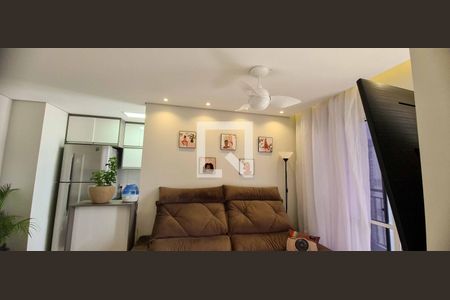 Sala de apartamento para alugar com 2 quartos, 55m² em Continental, Osasco