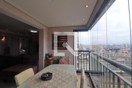 Varanda de apartamento à venda com 2 quartos, 88m² em Campestre, Santo André