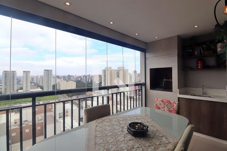 Varanda de apartamento à venda com 2 quartos, 88m² em Campestre, Santo André