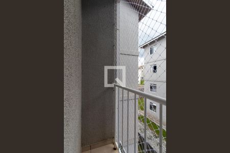 Varanda da Sala de apartamento para alugar com 2 quartos, 52m² em Santo Antônio, São José dos Pinhais