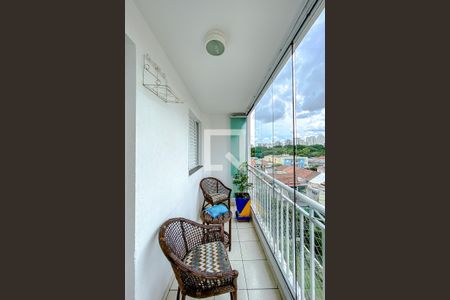 Varanda da Sala de apartamento à venda com 2 quartos, 66m² em Mooca, São Paulo