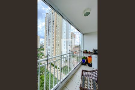 Varanda da Sala de apartamento à venda com 2 quartos, 66m² em Mooca, São Paulo