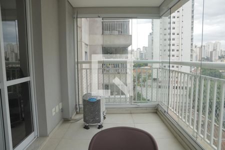 Sacada de apartamento à venda com 2 quartos, 68m² em Chácara Inglesa, São Paulo