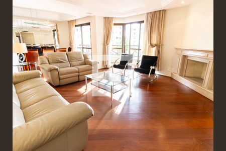 Sala de apartamento para alugar com 3 quartos, 156m² em Vila Regente Feijó, São Paulo