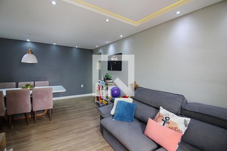 Sala de apartamento para alugar com 2 quartos, 82m² em Vila Jahu, São Bernardo do Campo