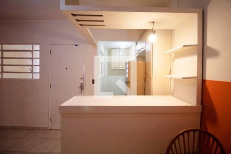 Sala/Cozinha de apartamento para alugar com 1 quarto, 57m² em Jardim Paulista, São Paulo