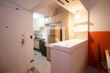 Sala/Cozinha de apartamento para alugar com 1 quarto, 57m² em Jardim Paulista, São Paulo