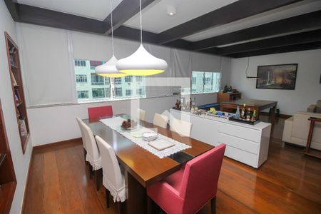 Sala de Jantar de apartamento à venda com 4 quartos, 280m² em Laranjeiras, Rio de Janeiro
