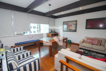 Sala de Estar de apartamento à venda com 4 quartos, 280m² em Laranjeiras, Rio de Janeiro