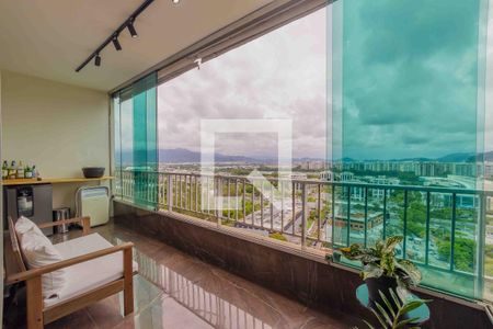 Varanda de apartamento à venda com 1 quarto, 72m² em Barra da Tijuca, Rio de Janeiro
