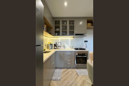 Apartamento à venda com 55m², 1 quarto e 1 vagaCozinha