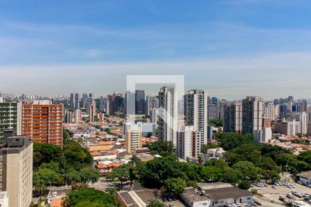 Sala - Vista de apartamento para alugar com 2 quartos, 47m² em Santo Amaro, São Paulo