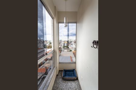 Varanda da Suíte de apartamento à venda com 3 quartos, 92m² em Sagrada Família, Belo Horizonte