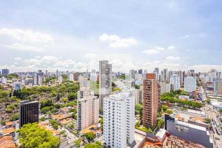 Vista da Sala de apartamento para alugar com 3 quartos, 115m² em Pinheiros, São Paulo
