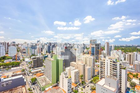 Vista da Sala de apartamento para alugar com 3 quartos, 115m² em Pinheiros, São Paulo