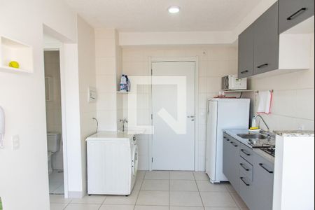 Sala/cozinha de apartamento à venda com 2 quartos, 34m² em Cambuci, São Paulo
